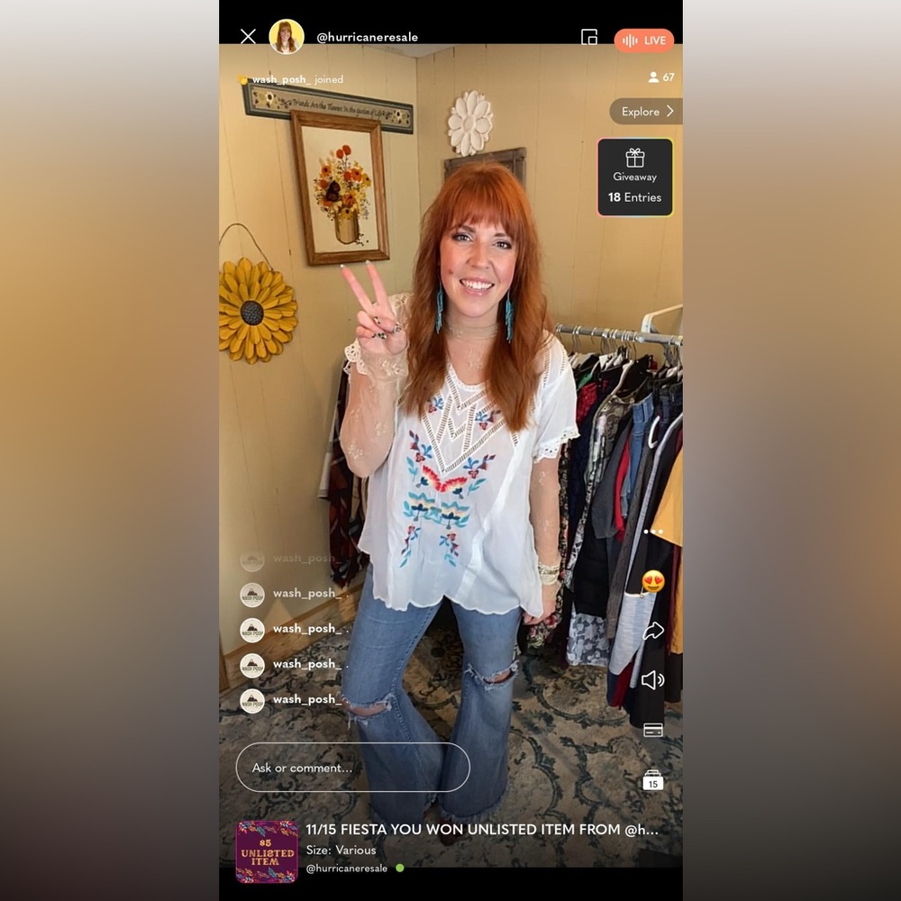🌻💕 HURRICANE RESALE LIVE!🌻 💕 - Picture 5 of 13